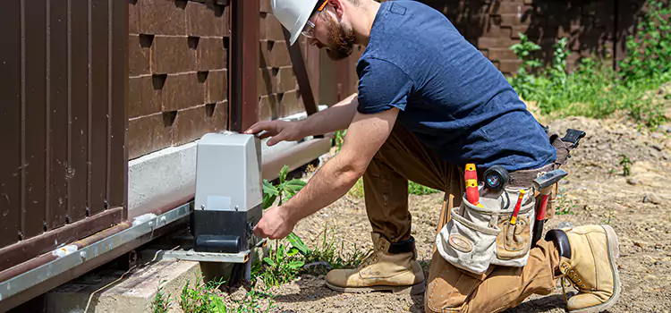 Electric Driveway Gate Installation Crystal