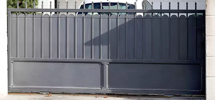 Metal Driveway Gate Installation Crystal
