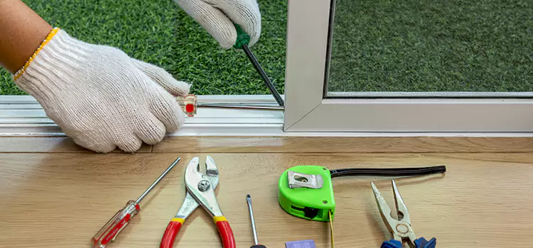Sliding Door Track Replacement in Crystal, MN