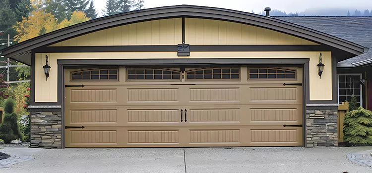 Residential Vinyl Roll Up Doors Crystal