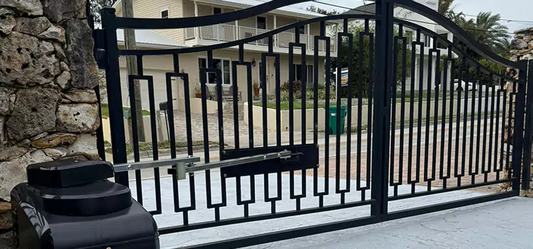 Swing Gate Opener with Keypad Crystal