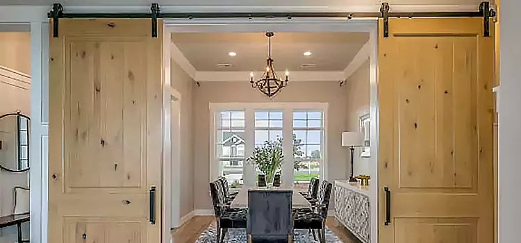 Barn Door Assembly Crystal