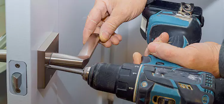 Security Door Lock Installation Crystal